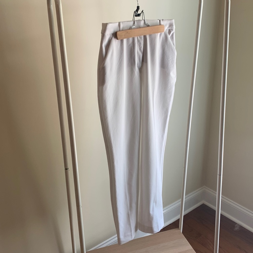 Express straight high rise ankle pant